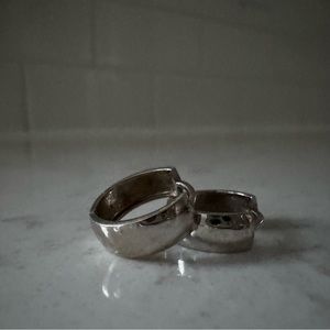 Sterling Silver Small Hoop Earrings